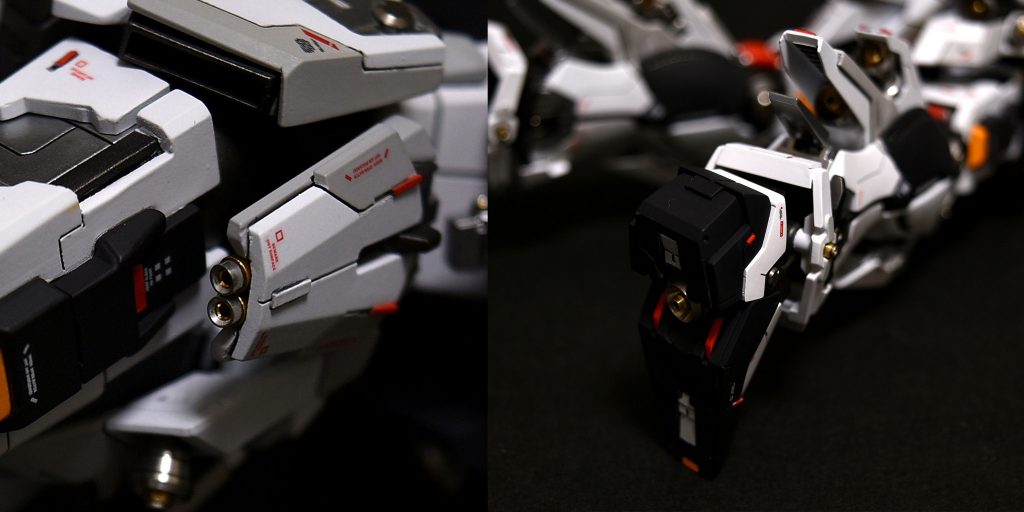 サイドスカート、足裏にスラスターを追加