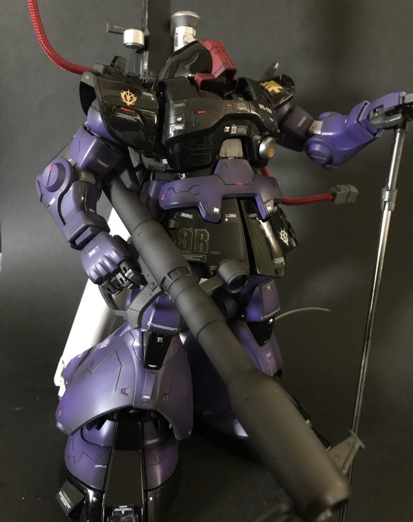 艶有りと艶無しで塗装しました