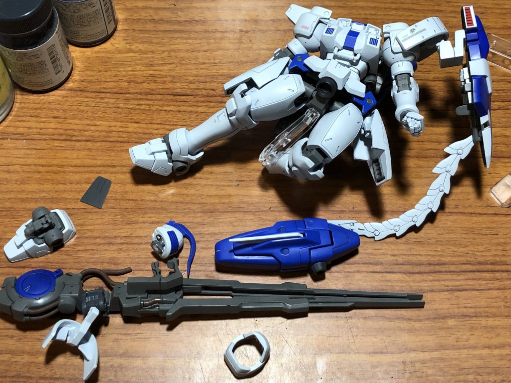 7月中に完成したんですが、油断から落っことしてしまってまたやり直しに･･･