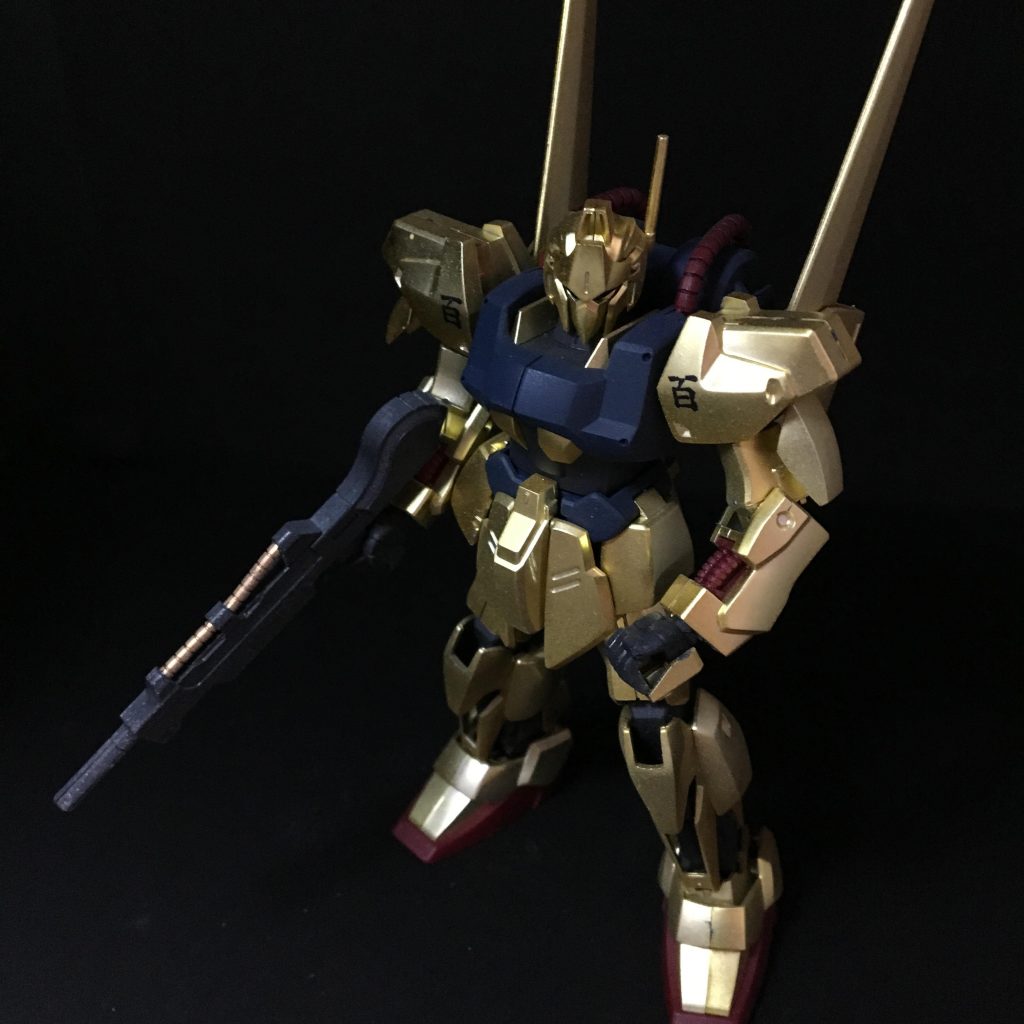 HGUC 百式(旧メッキ版)–3枚目/制作者：ogagaga