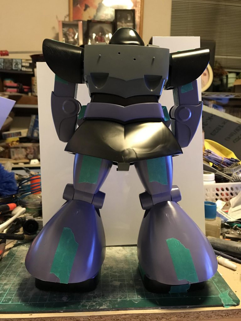 旧キット 1/60 シァア専用リックドム–8枚目/制作者:蒼き鷹