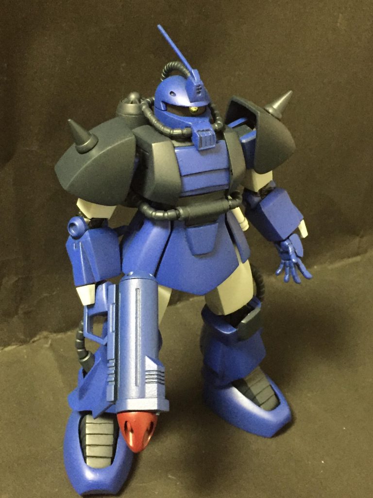 Zの香港近海で登場したイメージでモノアイは緑。モノアイ緑のMSって珍しいですね。(サザビー、マラサイなど)