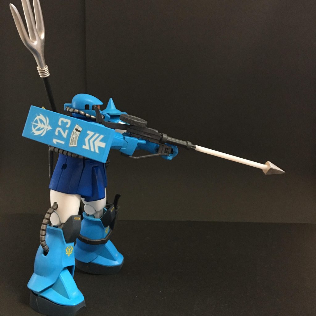 大きめのデカール貼り