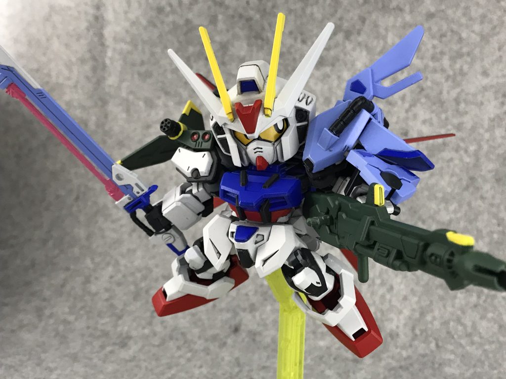 SD ストライクガンダム–2枚目/制作者：すし@ガンスタ