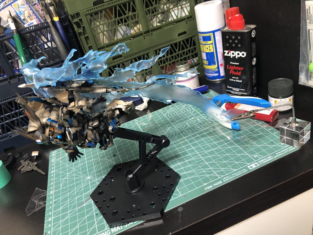 エフェクト。
技術確認とお戯れ。
デカイと作りづらいけどなんとか出来ました。乗っかってるだけです。
以上です。
感想、ご意見ありましたら是非コメントお願いしますm(_ _)m