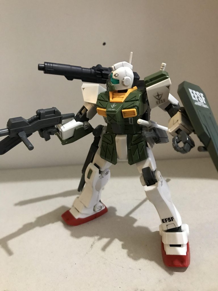 ビームキャノンでの砲撃