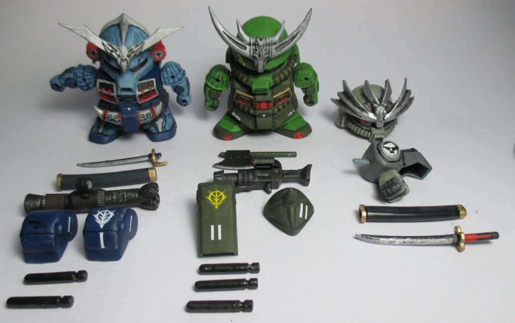 ＢＢ戦士　ザク三兄弟–5枚目/制作者：ゴッグダス