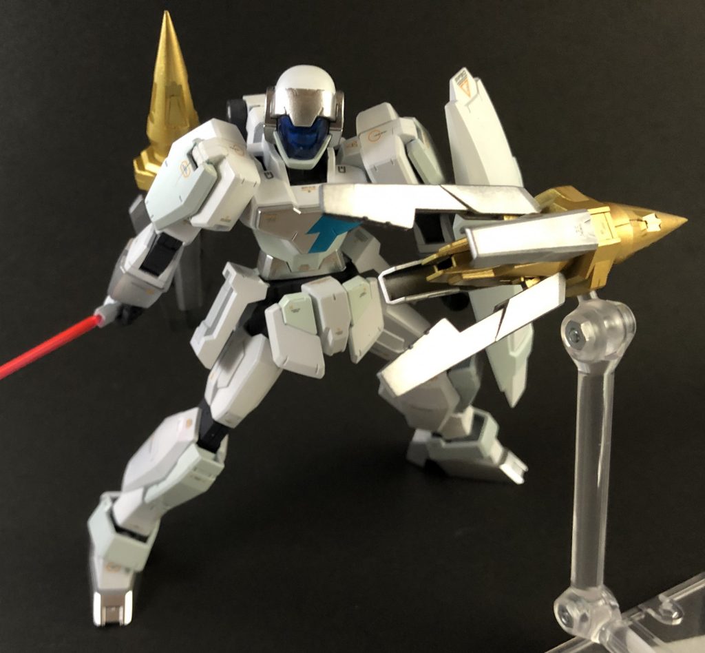 改良型Tビット
ティエルヴァに装備されていたTビットを砲撃機能に特化させた武装
ほぼシグマシスファンネルですがコーン部分の先端を尖らせています