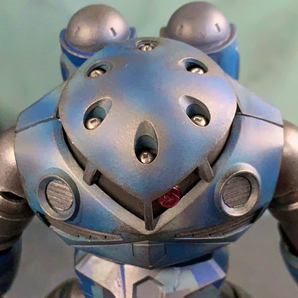 全体にドライブラシとフィルタリング