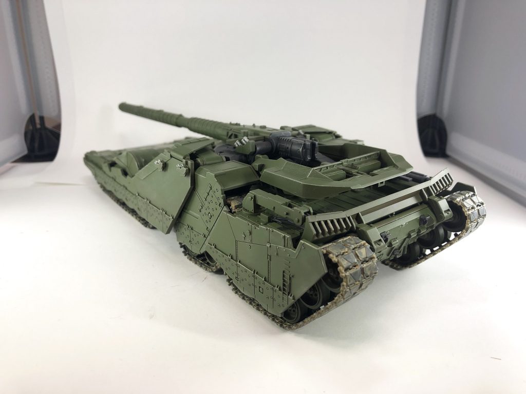 履帯もウォッシングで仕上げ