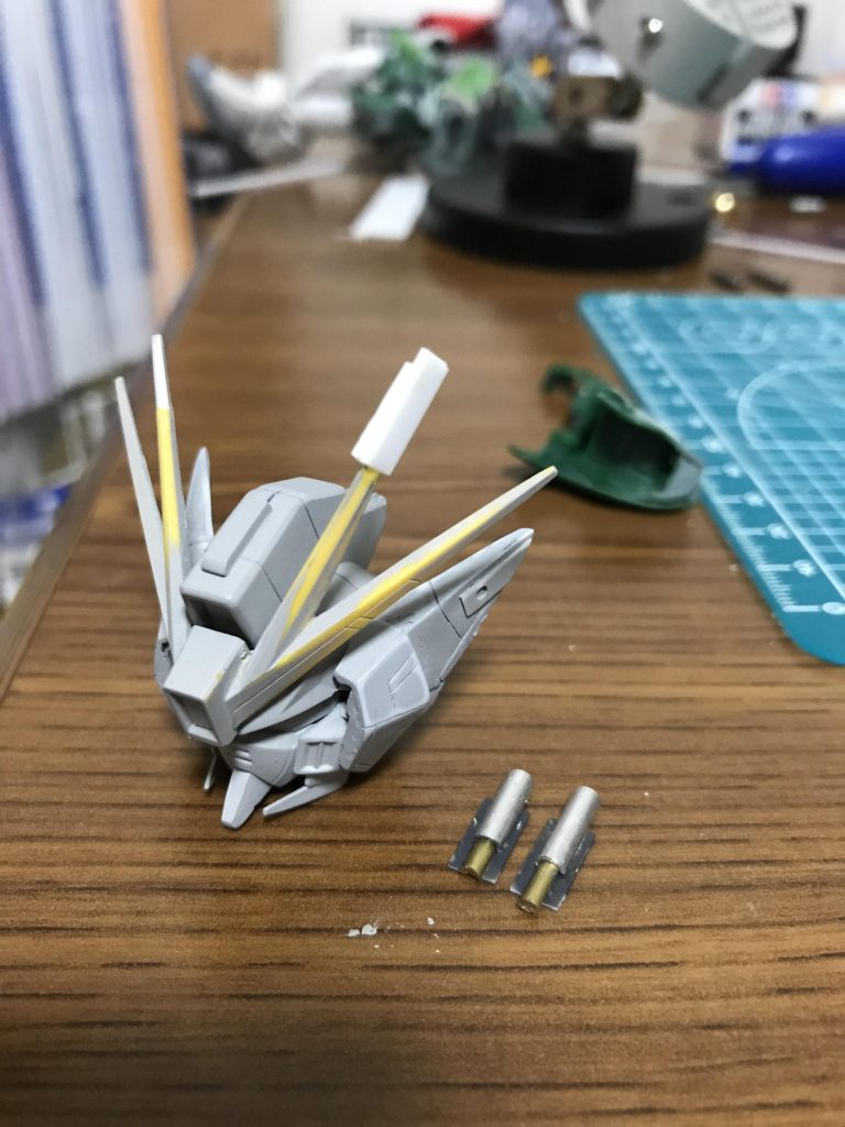 せっかくシャープ化したアンテナが折れた！のでやり直してるとこです。