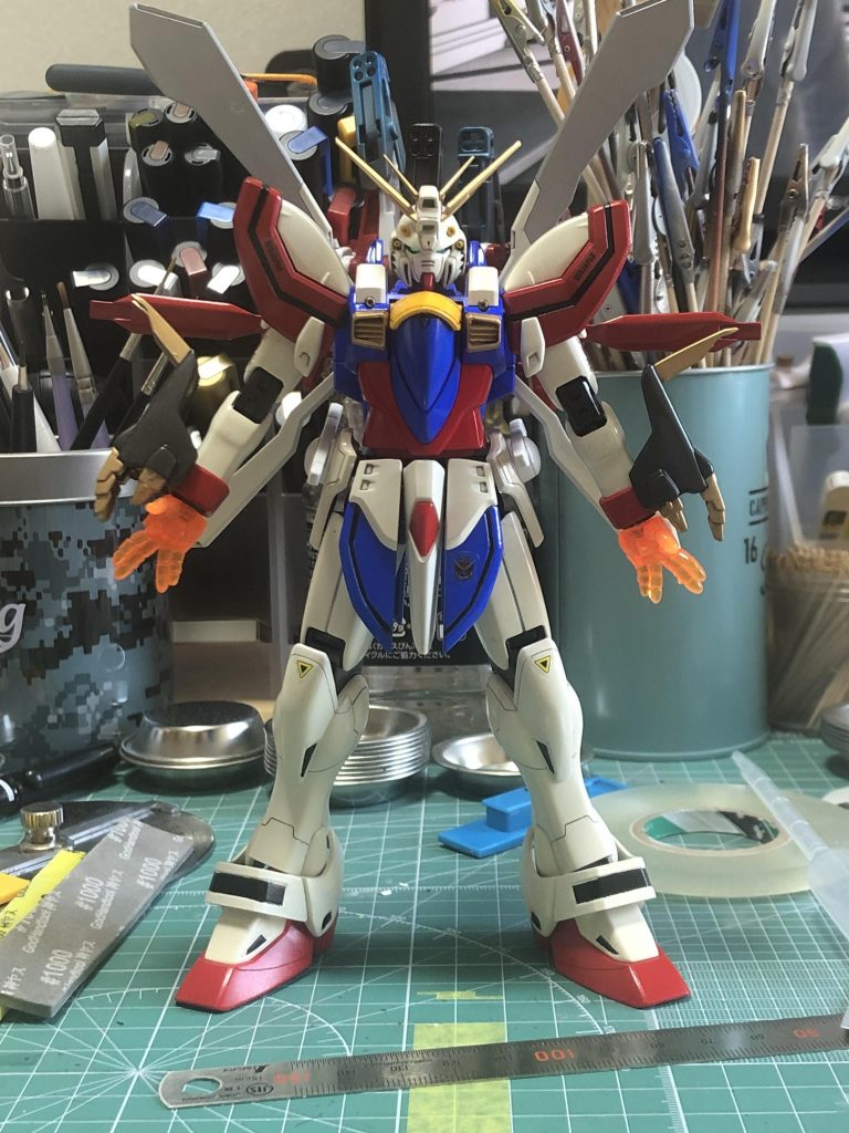 MG ゴッドガンダム–2枚目/制作者:パチ組おじさん
