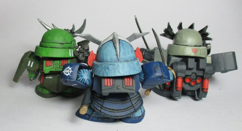 ＢＢ戦士　ザク三兄弟–4枚目/制作者：ゴッグダス