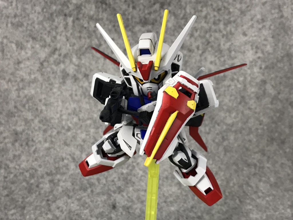 ライフルを構えるショット