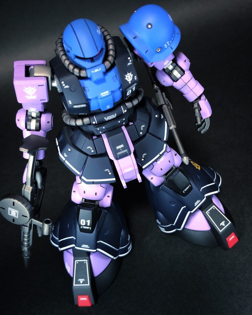 HG 1/144 高機動試作型ザク–4枚目/制作者：aki_modeling_ig