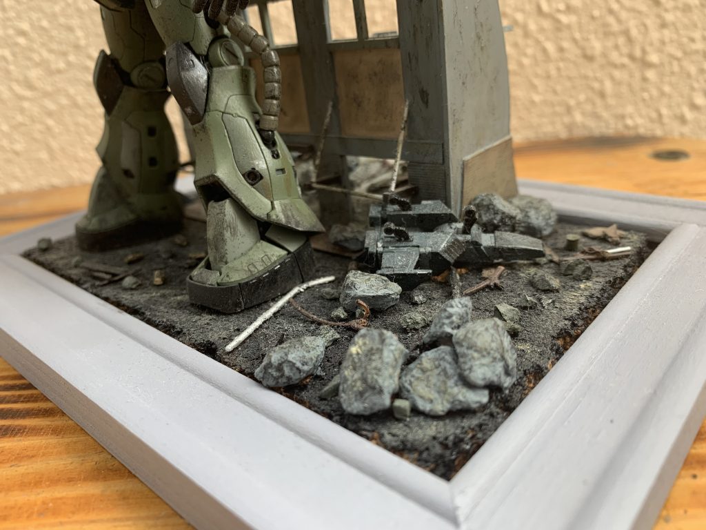 ザクⅡ 市街地戦–4枚目/制作者：さね