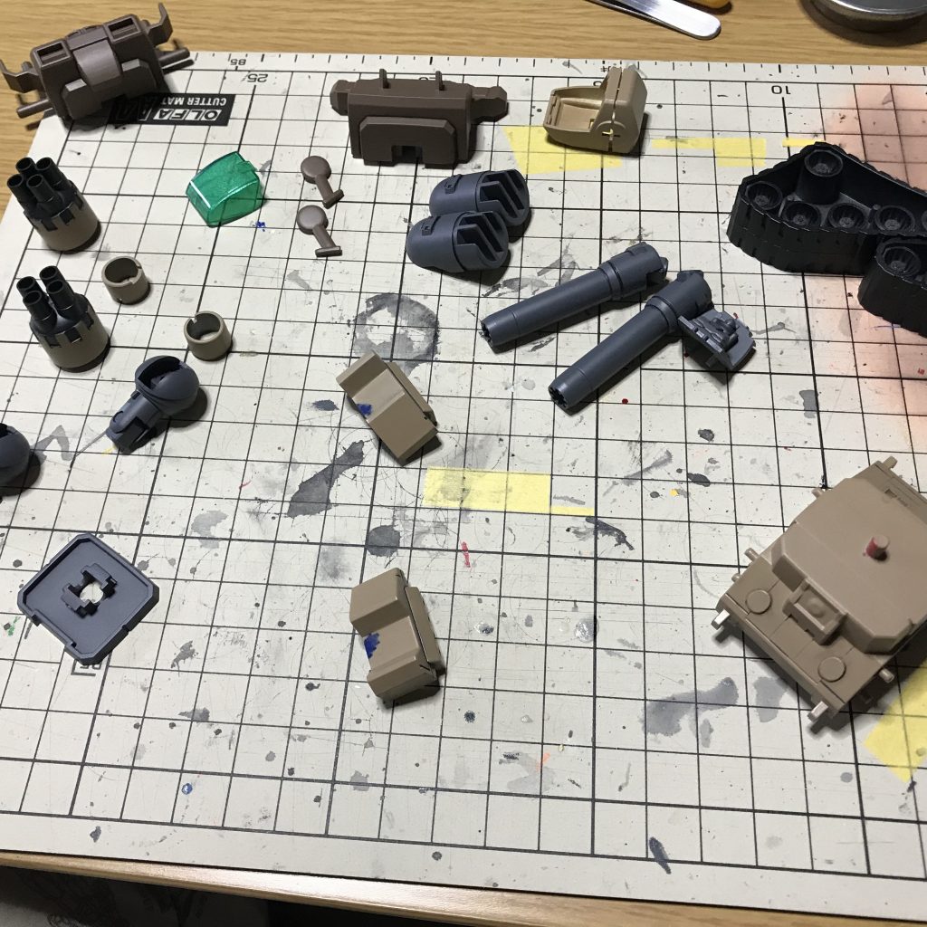 SD ガンタンク デザートカラー–3枚目/制作者：ますす