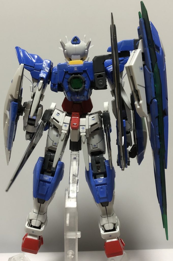 直列ツインドライヴ搭載！左ではなく右に付けてあるのですがこれは左のGNシールドに被らないようにするためです。