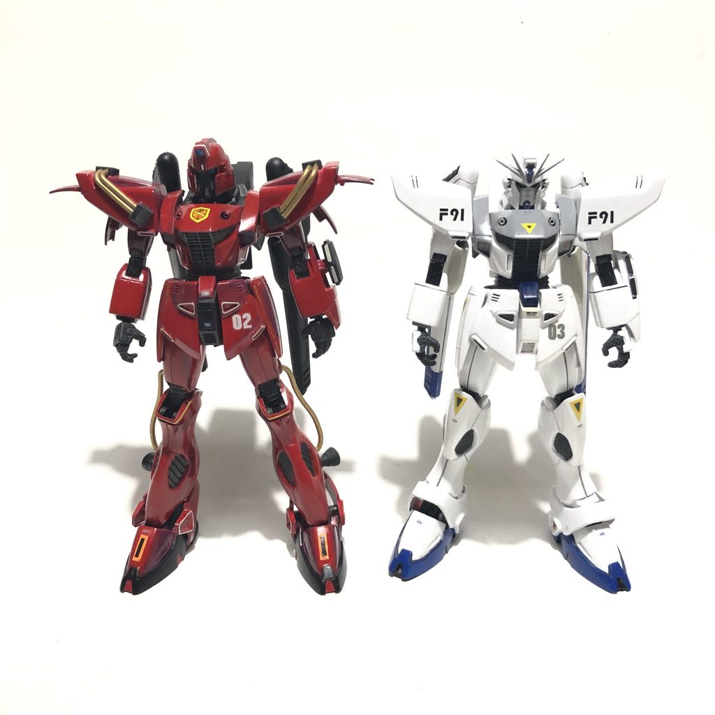 旧キット｢1/100 Ｆ91オリジナルプラン風｣–8枚目/制作者：GORO55
