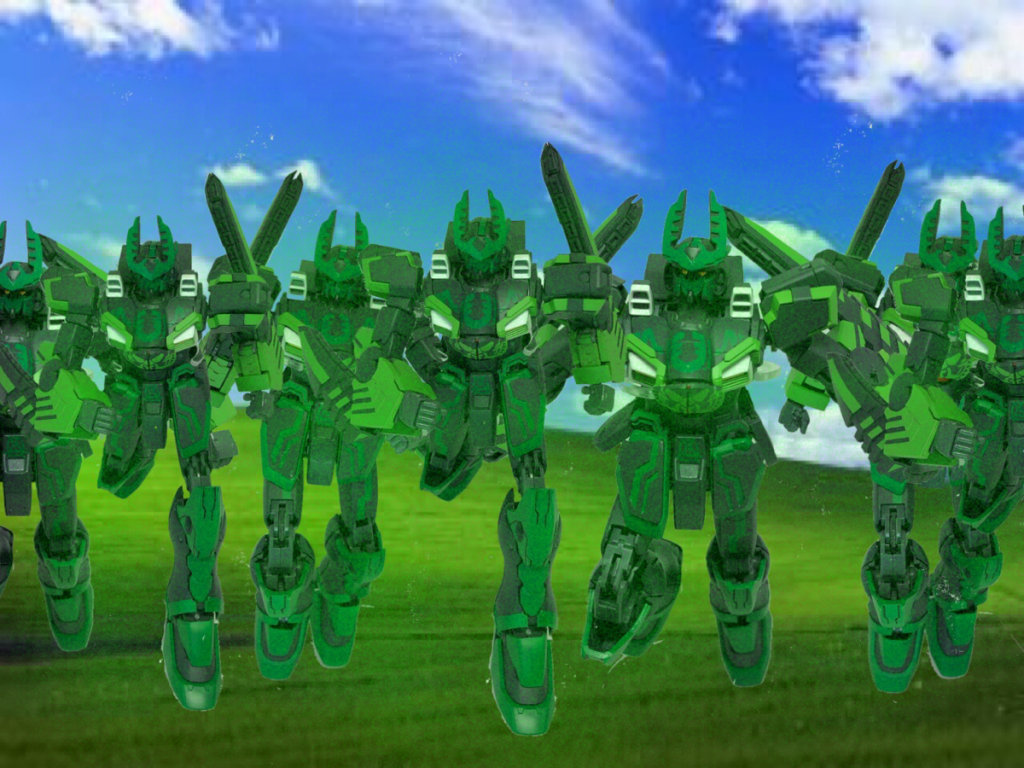 設定ではF91の『質量を持った残像』を発生させる機能を利用して分散することになります
ちょっと画像加工してみたけど微妙いなw