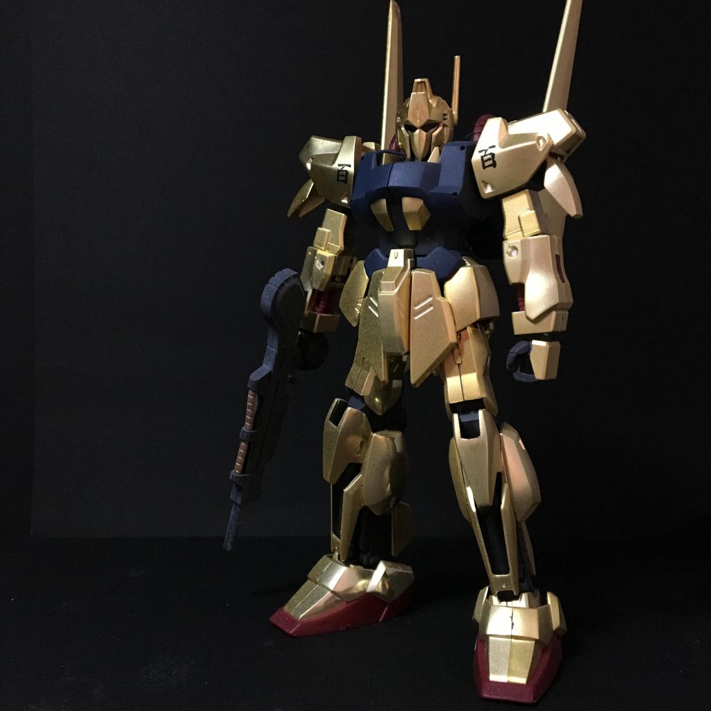 HGUC 百式(旧メッキ版)–2枚目/制作者：ogagaga