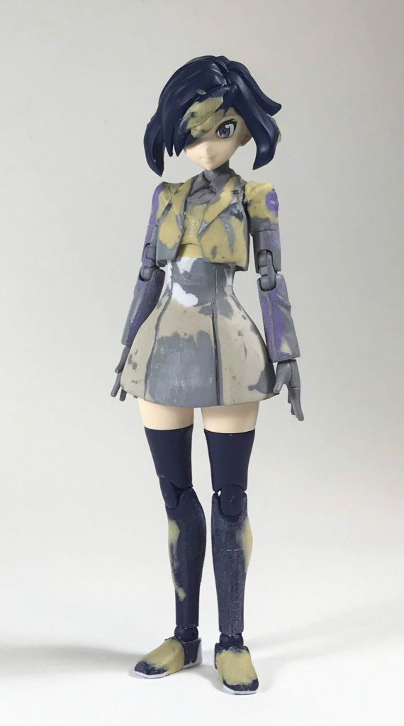 作業が進んでほぼ全体像ができたところ。