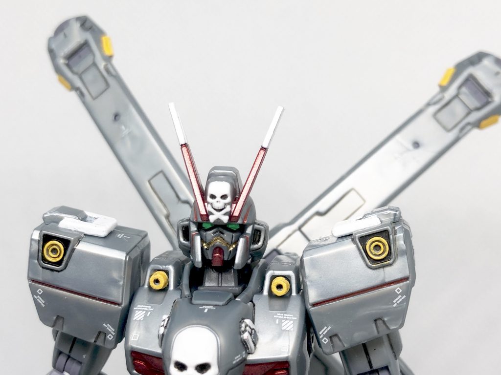 フェイスオープンをアップで。