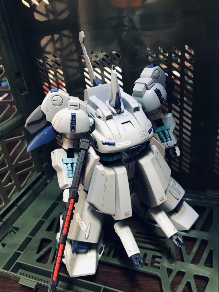 先日、娘に買っていただいたHGUCジ.Oです✨
こんな感じでできました。