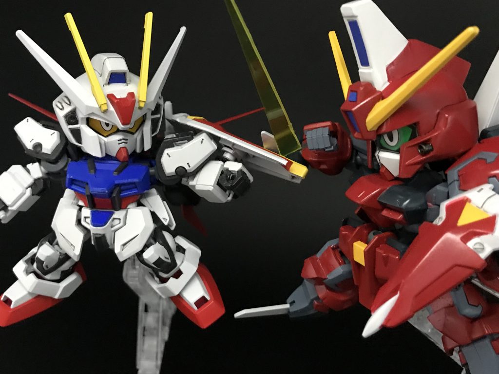 ストライクとの対決シーン