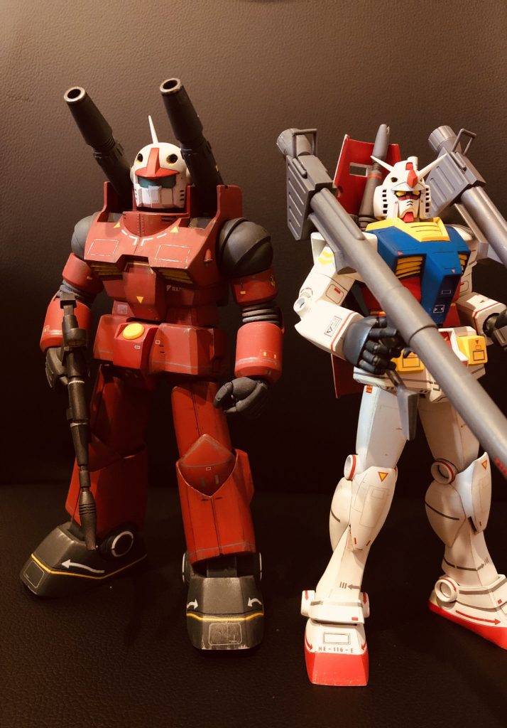 別加工キットガンダムと。