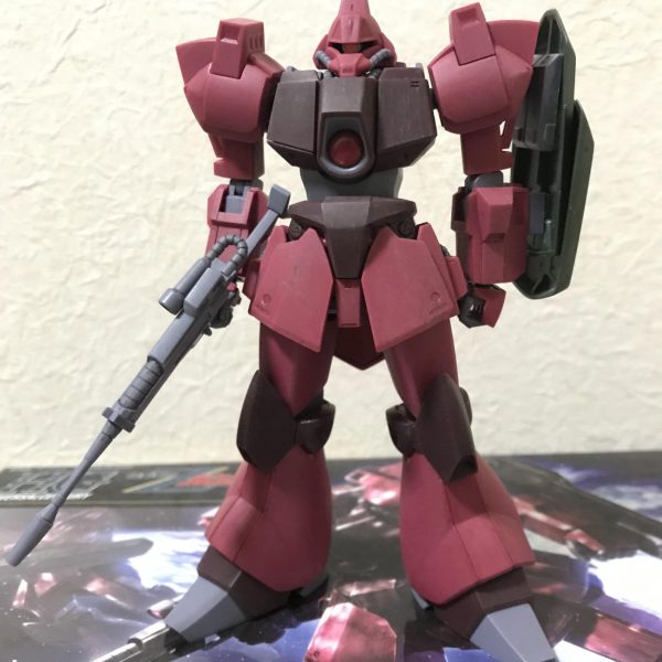 [初スミ入れ初スプレー塗装！]HGUCno.212 ガルバルディβ