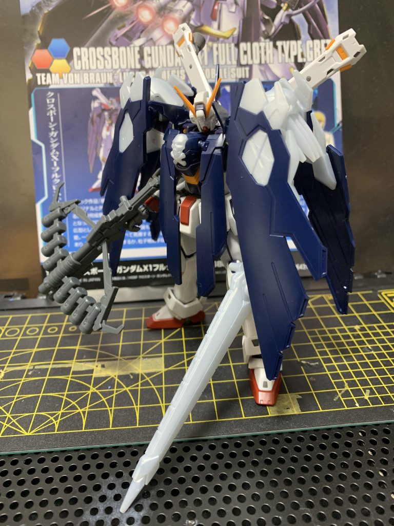 フルクロスユニット装備させるまでなんと一時間半出できてしまいました‪w
思いのほか簡単すぎたので、これをまず仕上げることに