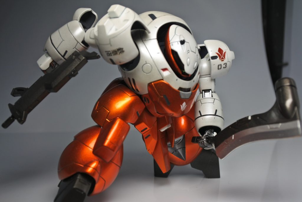 マスキング塗装を初めてしたり、キャンディ塗装したり、このキットでたくさん勉強させてもらいました！