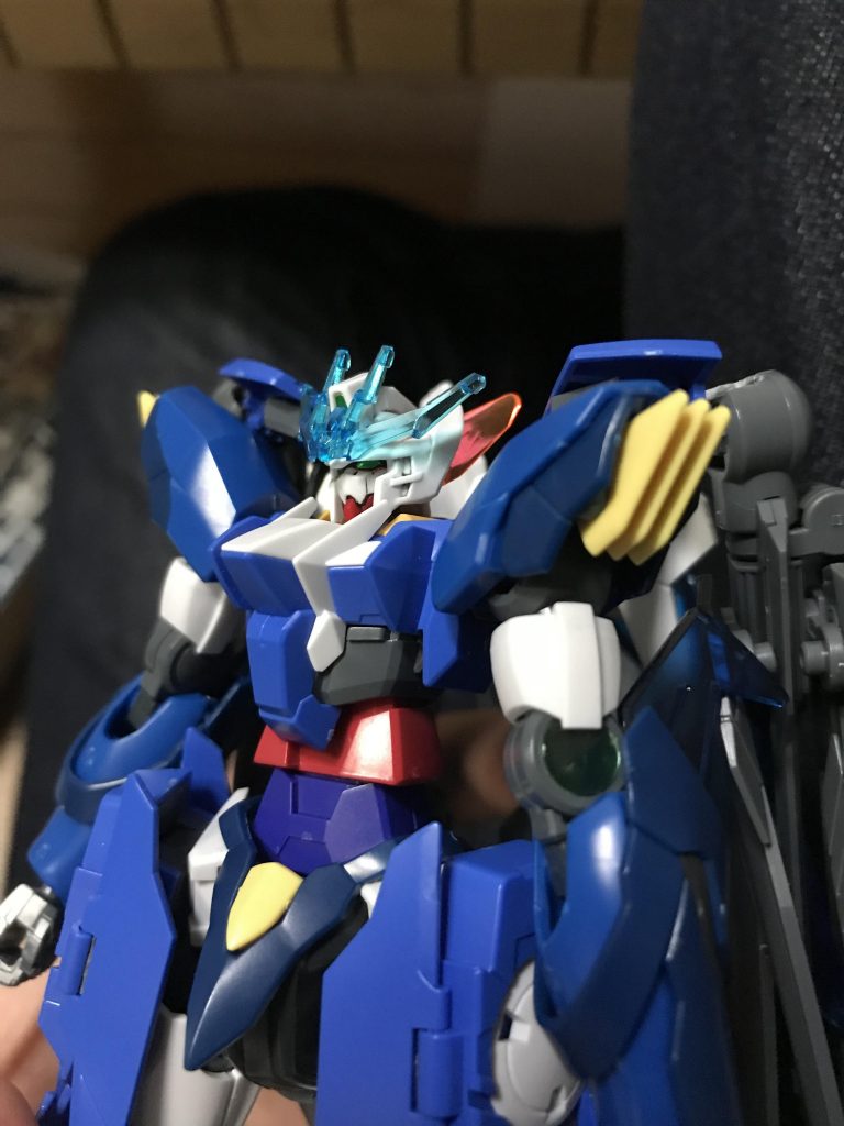 ヘッドを変更してより戦士らしく