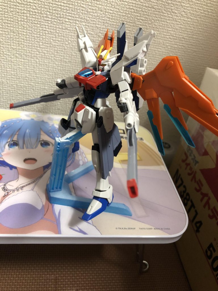 完成
胸部パーツにはジェガンブラストマスターを使いました