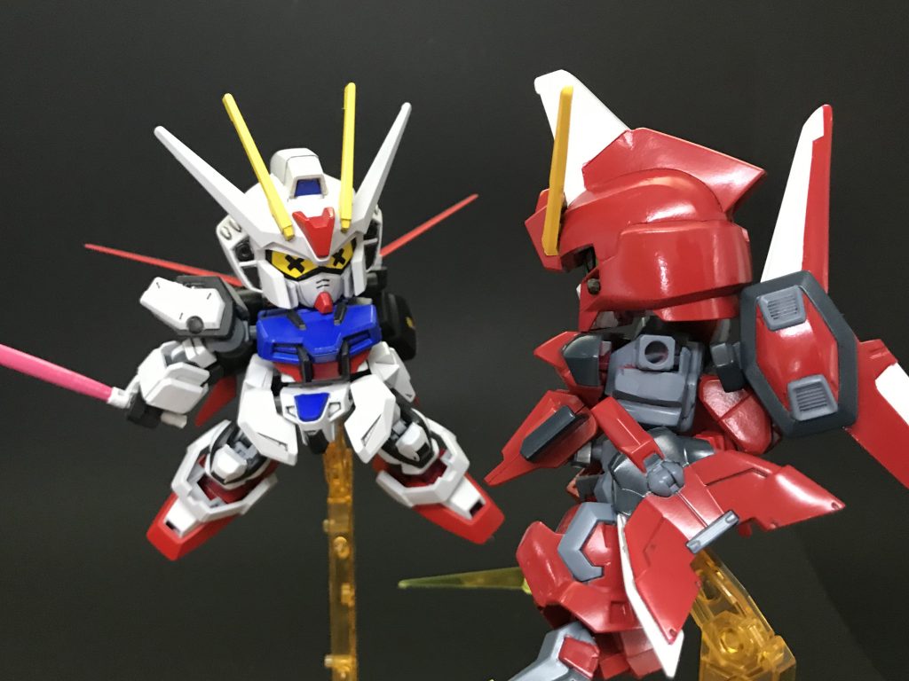 SD イージスガンダム–3枚目/制作者：すし@ガンスタ