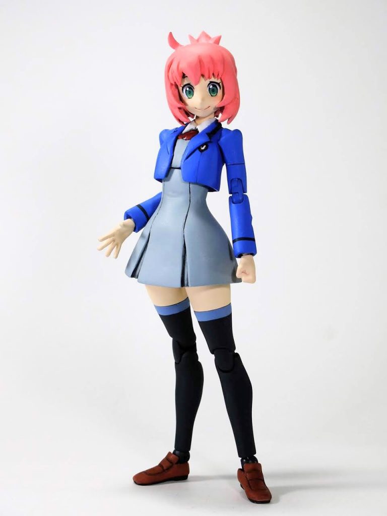 おまけでダイバーナミの頭部を改造してモモカにしました。