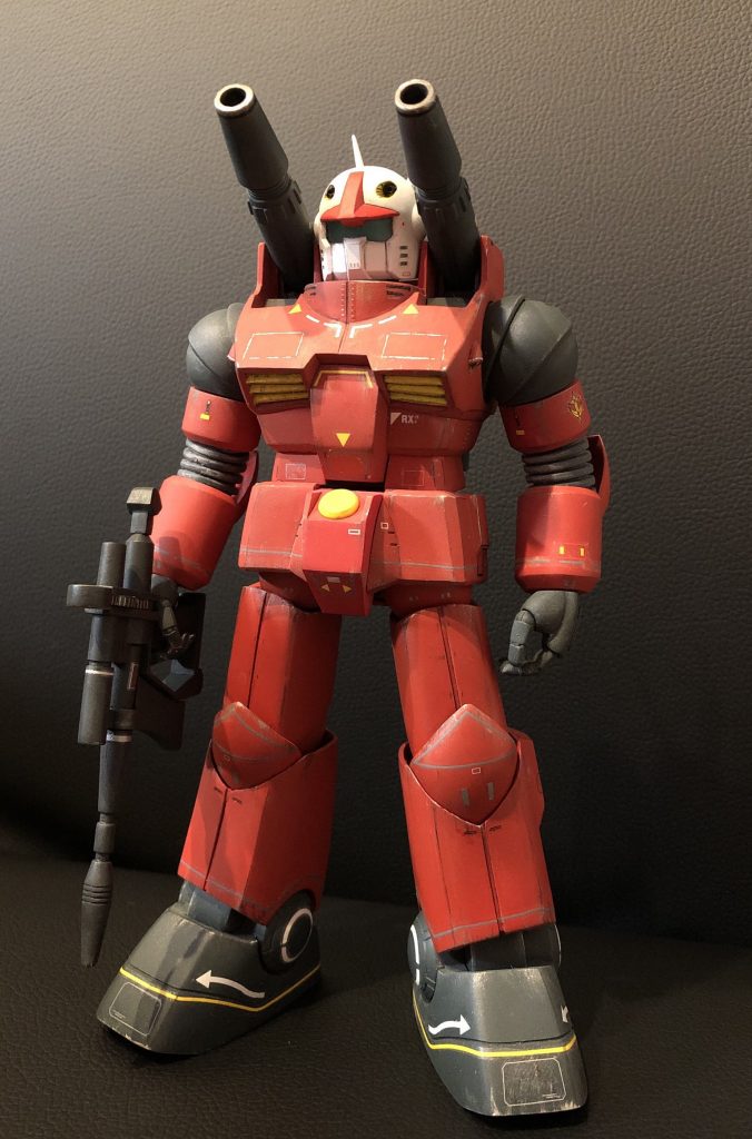 立ち姿です。デカールはMSVに掲載されていたものを参考にしています。