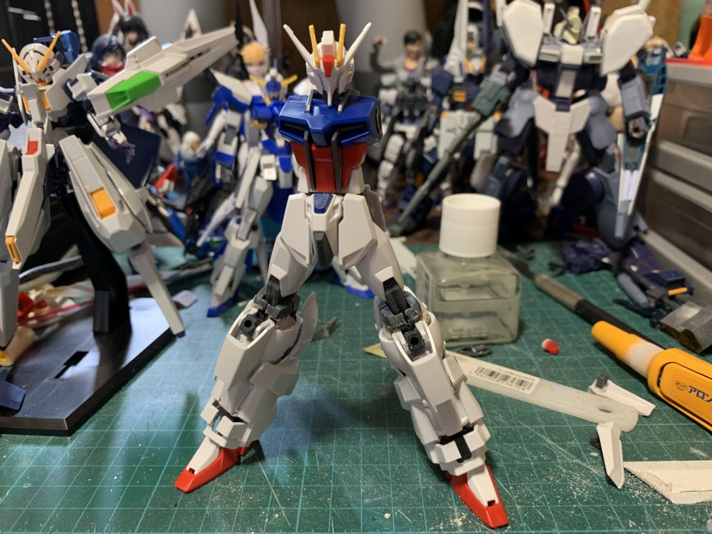 はじまりは脚部がベストマッチしたことからです。