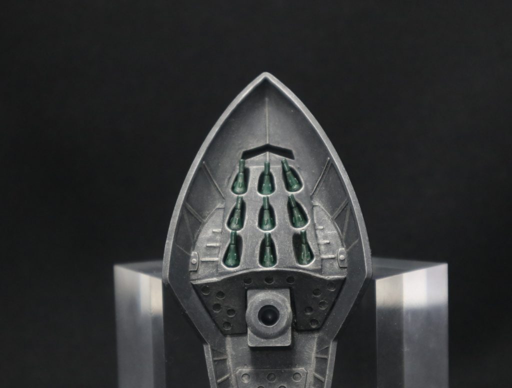 ファンネル搭載状態。各ファンネルにネオジム仕込んでます。