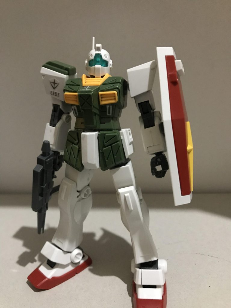 ジム2の素体を手に入れたため、ジャンクに眠っていたジムストライカーの胴体パーツ(改造品)を回収しました！
つぎはネモの僚機を部分塗装で復活させて行こうと思ってます