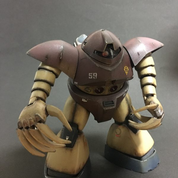 Yahoo!オークション - MG シンマツナガ専用ズゴック 改修全塗装