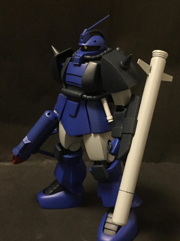 そして今回のビックリドッキリアイテムは気化弾道ミサイル☆
サイコガンダムの調整が上手くいかなかった場合のプランとしてティターンズが用意した装備の1つ。
とまぁこんな想像を2ヶ月も置いていた私は帰ってきました…ハイザックを求める道に(｢・ω・)｢ ｶﾞｵｰ