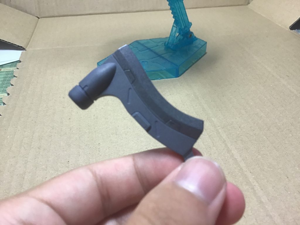 艶消しで質感の違いを再現してみました。