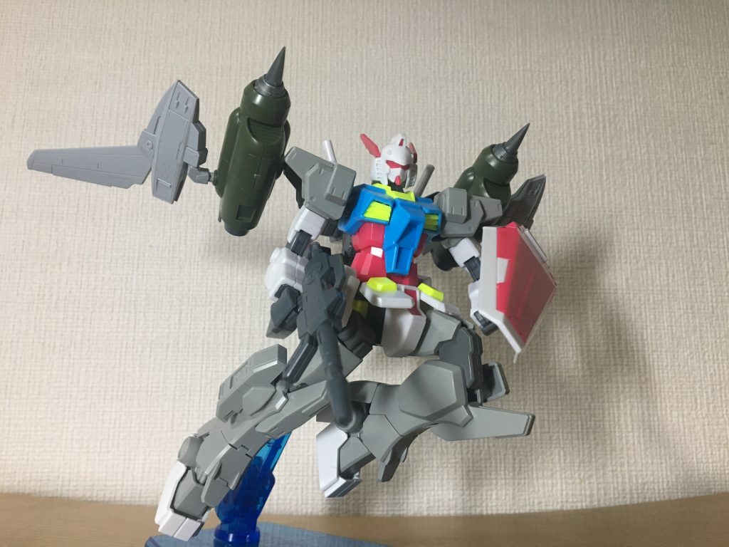 塗装前のソルガンナーです。この時点で色は何色にするかは決めていました。