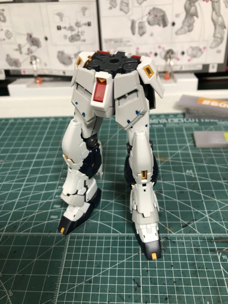 下半身が結構時間かかりました。でも難しいところはありません