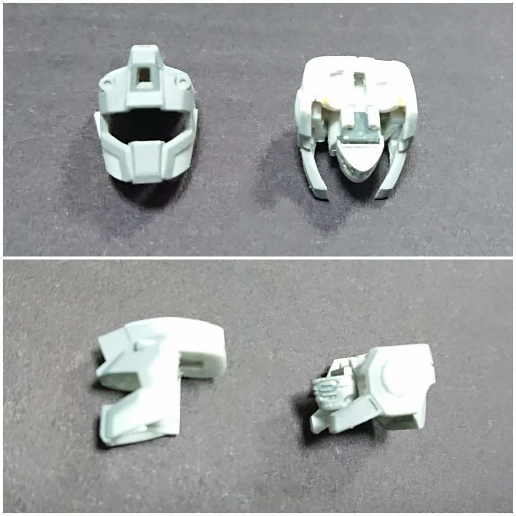 頭部の後ハメ加工。
これが…