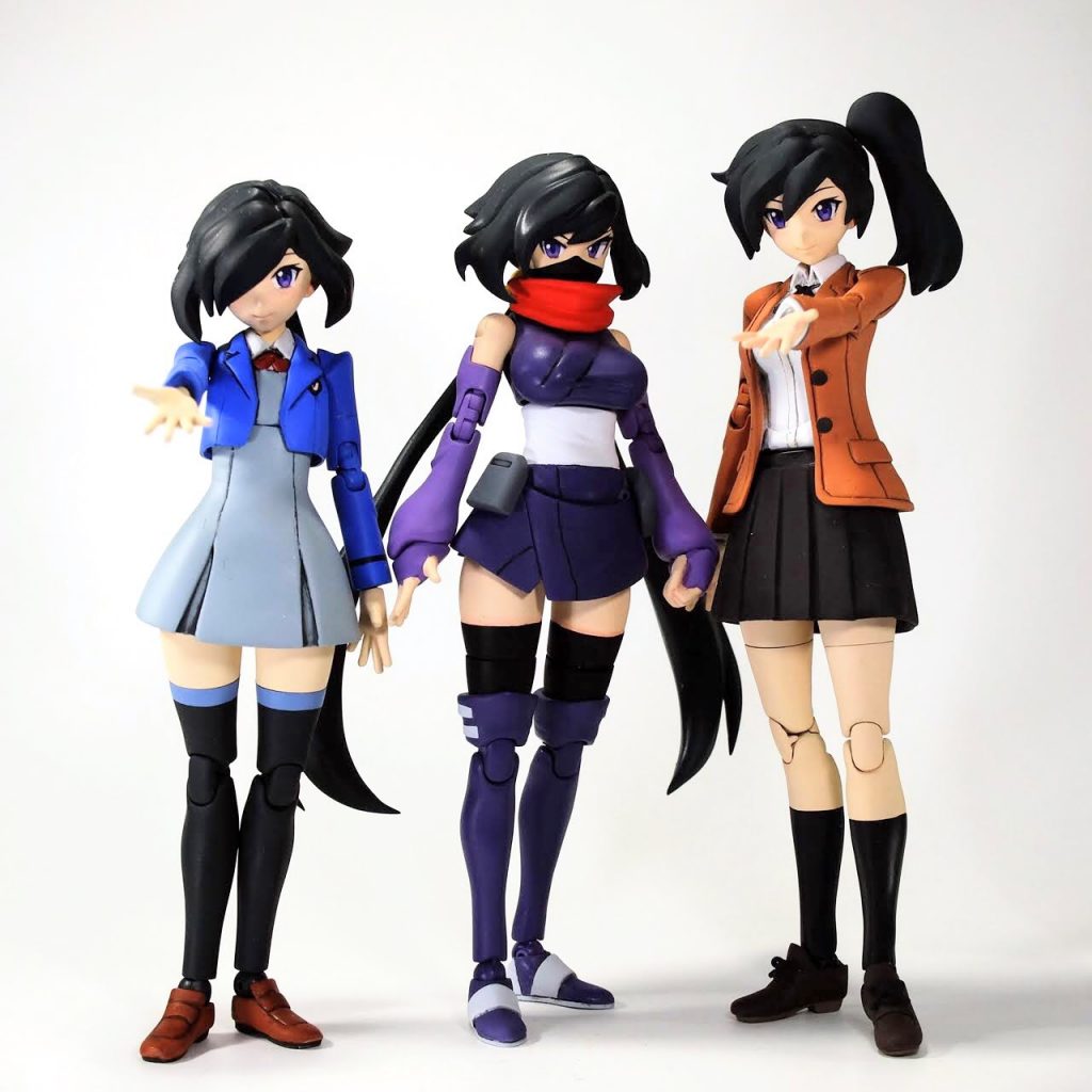 背丈はアバターを基準に、高校生はより高く、中学生ではより低く背丈を調整。これはアバターを作ったときに「自分の理想」を設定したのでは…と考察。背丈とか、お胸とか(で、背は伸びたんだけどな〜という感じw)。