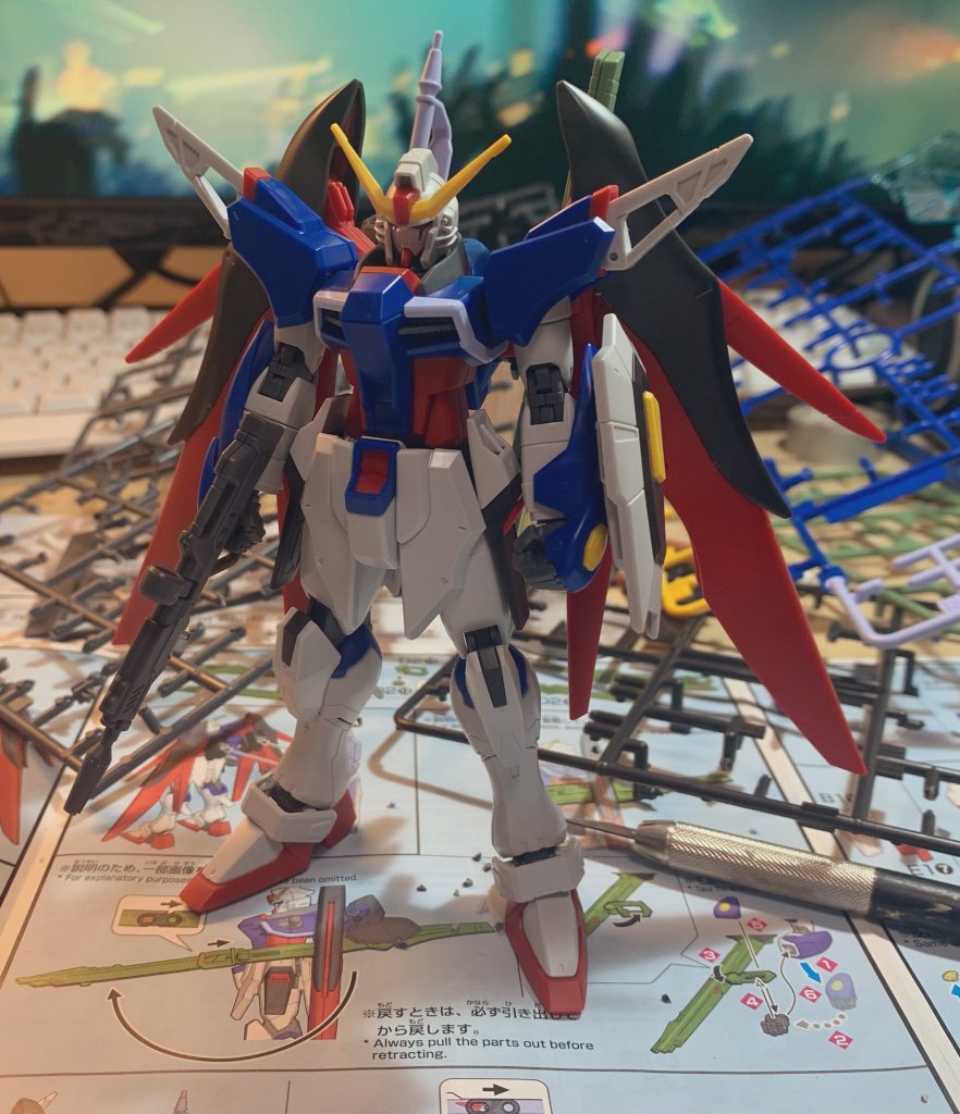 悪役っぽくないデスティニーを作ろうと思ったのがきっかけです。