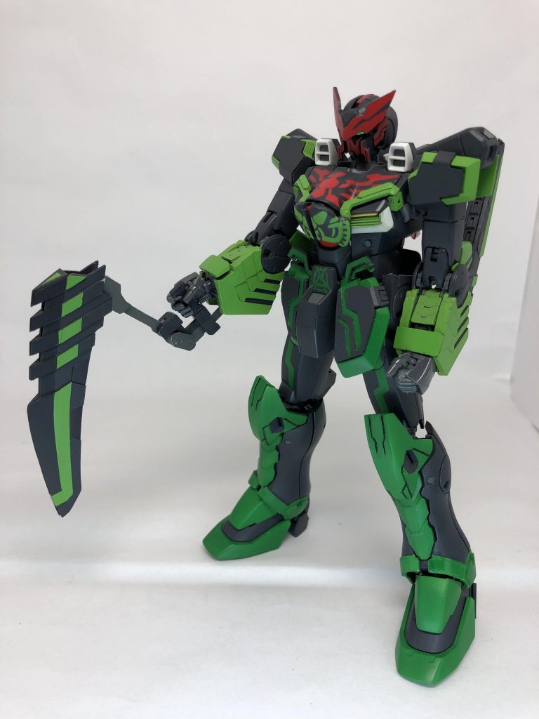 Vガンダムver.kaを使用しているので、コアファイターやボトムファイターの差し替えが可能!作中割と使用頻度の高かった、タキリーバにも